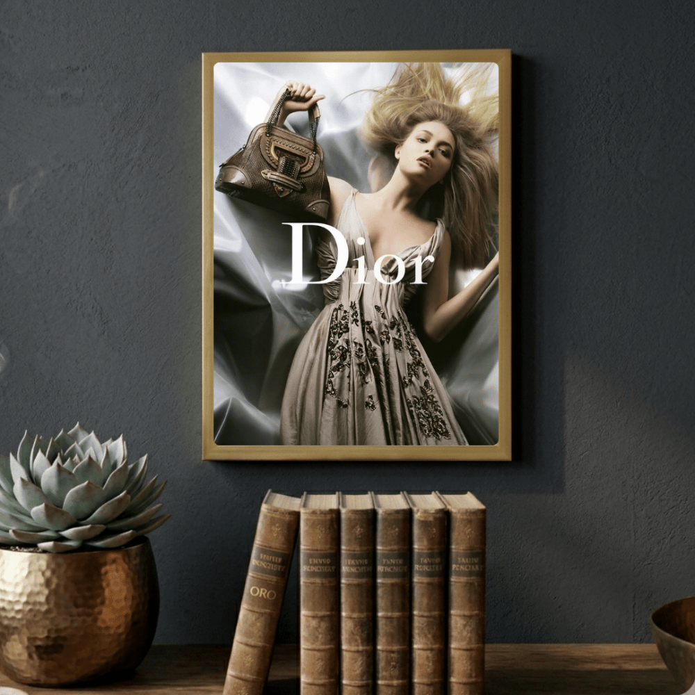 Luxury brand - Vibes DistrictLuxury brand poster GoldVibes District