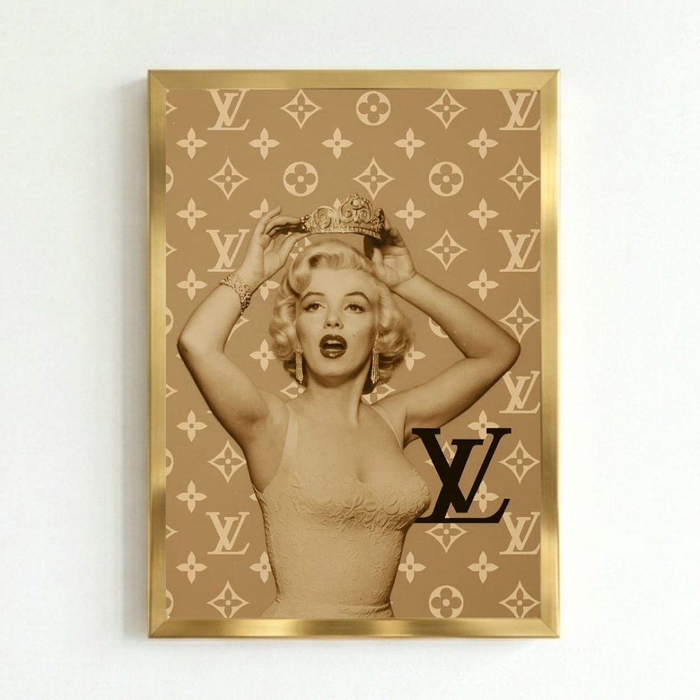 Luxury brand - Vibes DistrictLuxury brand poster GoldVibes District