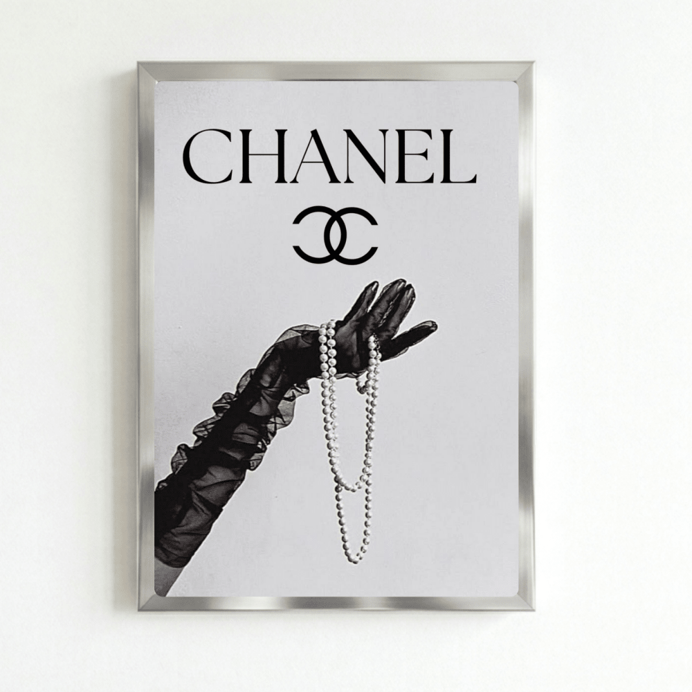 Luxury brand - Vibes DistrictLuxury brand poster SilverVibes District