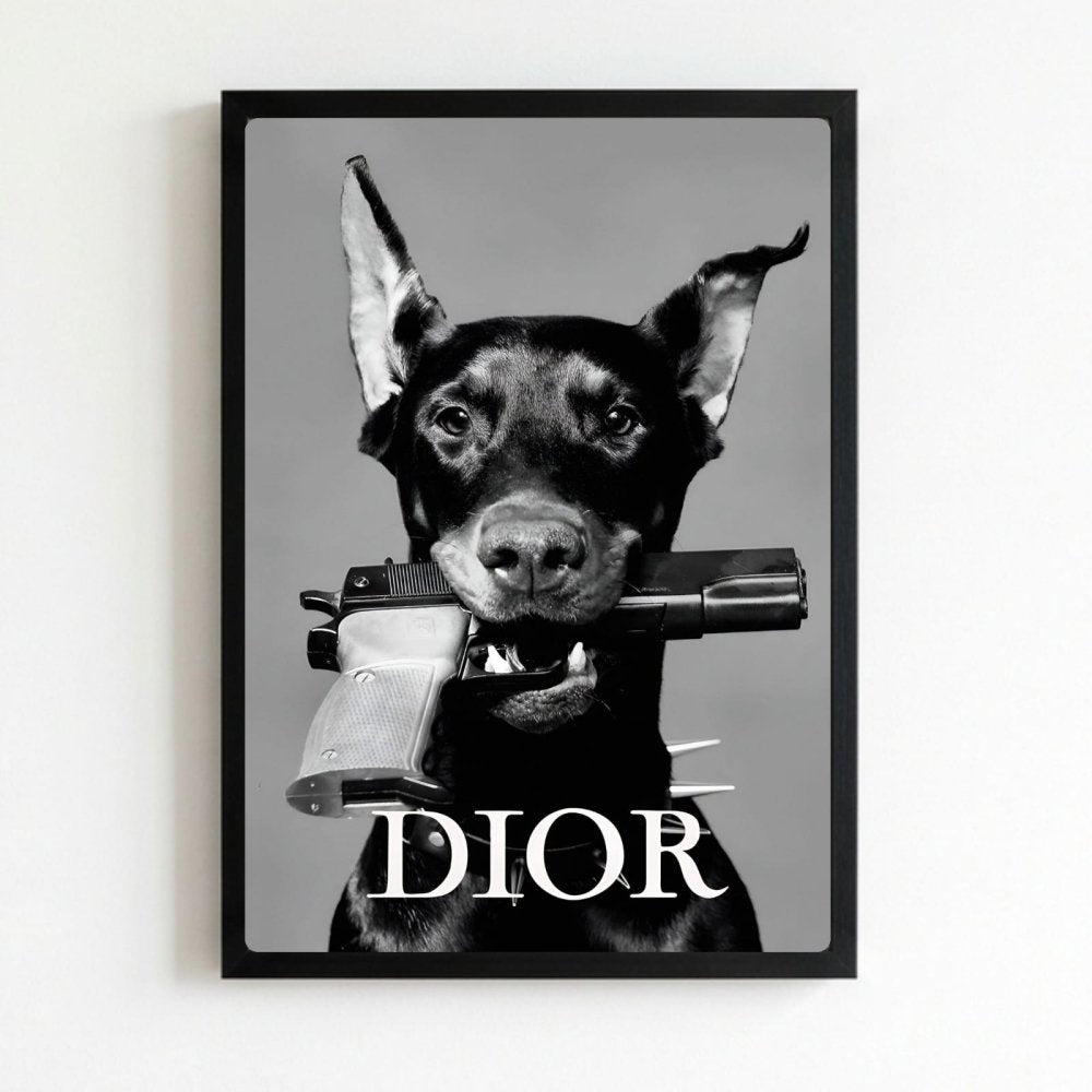 Luxury brand - Vibes DistrictLuxury brand poster NeroVibes District