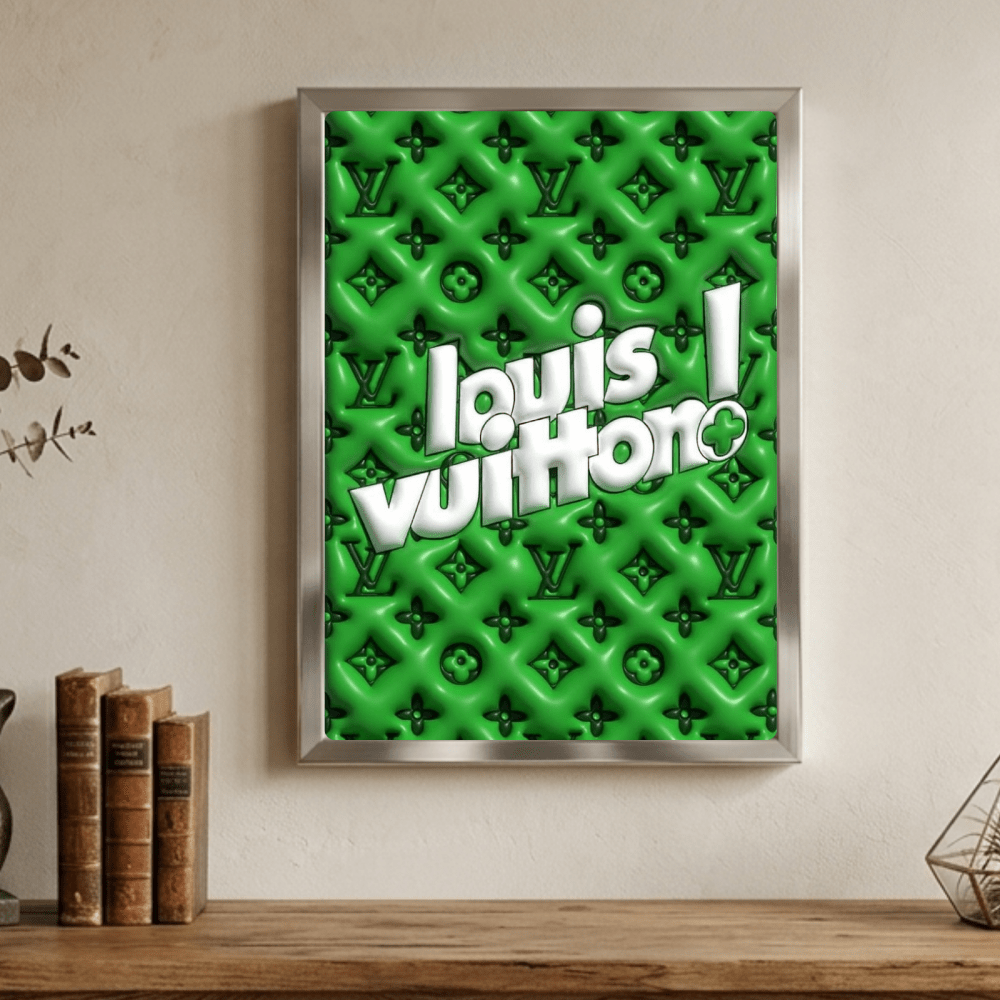 Luxury brand - Vibes DistrictLuxury brand poster GoldVibes District