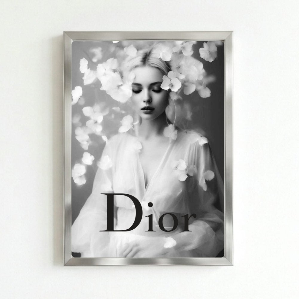 Luxury brand - Vibes DistrictLuxury brand poster SilverVibes District