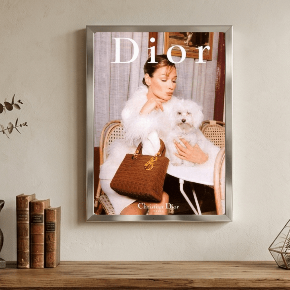 Luxury brand - Vibes DistrictLuxury brand poster GoldVibes District