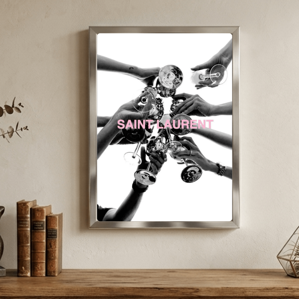 Luxury brand - Vibes DistrictLuxury brand poster GoldVibes District