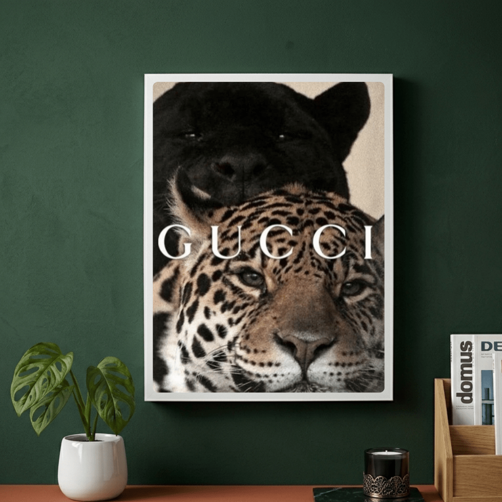 Luxury brand - Vibes DistrictLuxury brand poster GoldVibes District