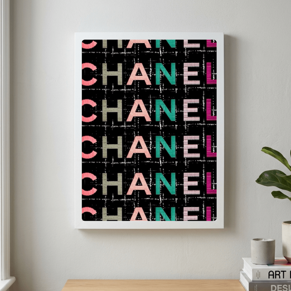 Luxury brand - Vibes DistrictLuxury brand poster NeroVibes District