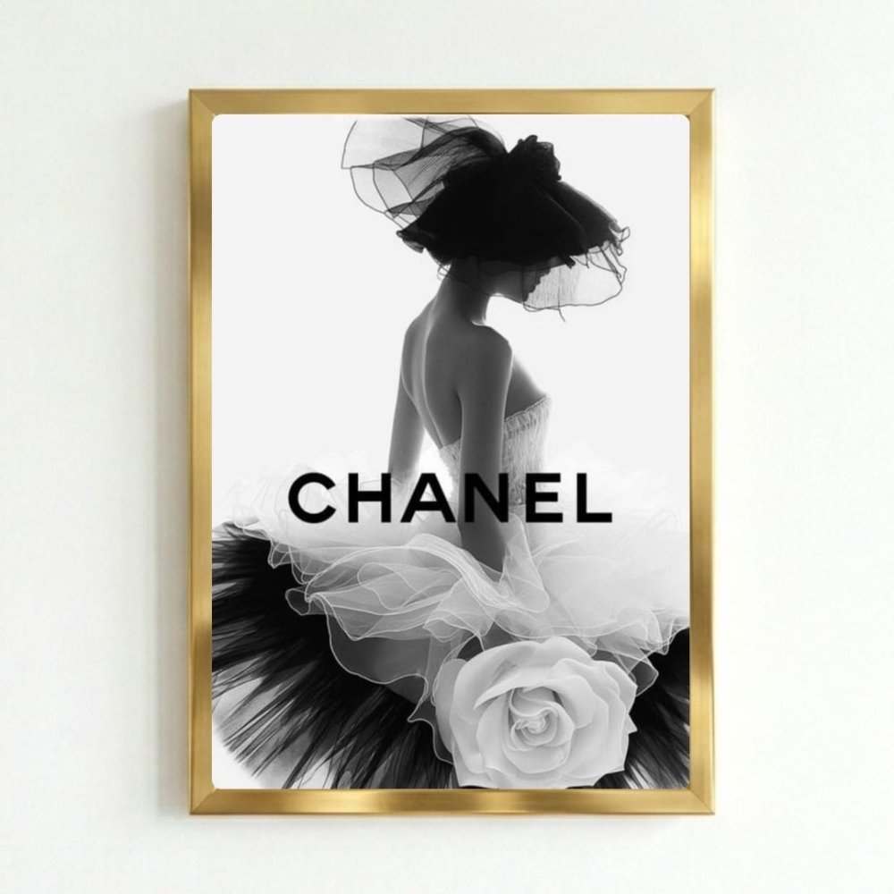 Luxury brand - Vibes DistrictLuxury brand poster GoldVibes District