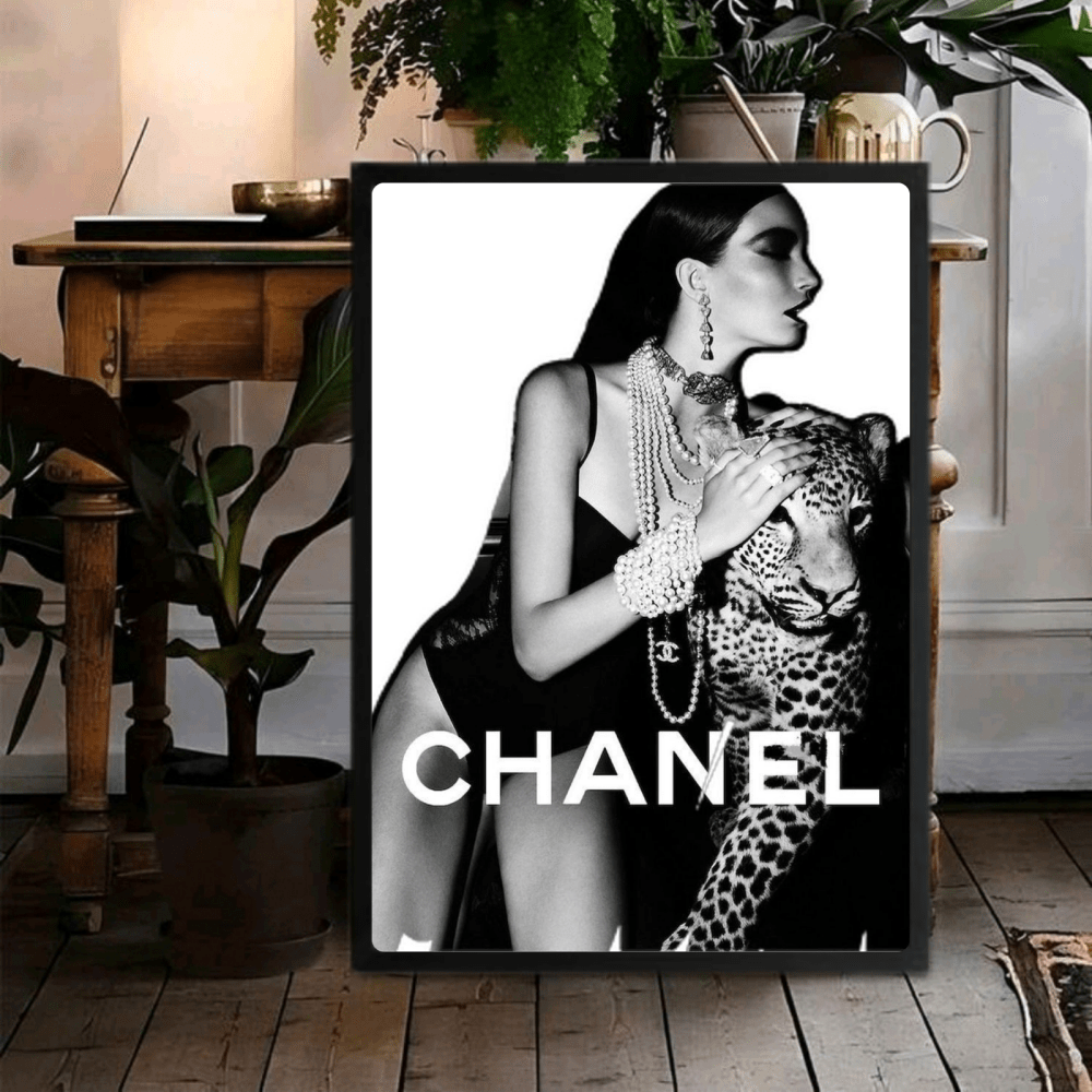 Luxury brand - Vibes DistrictLuxury brand poster GoldVibes District