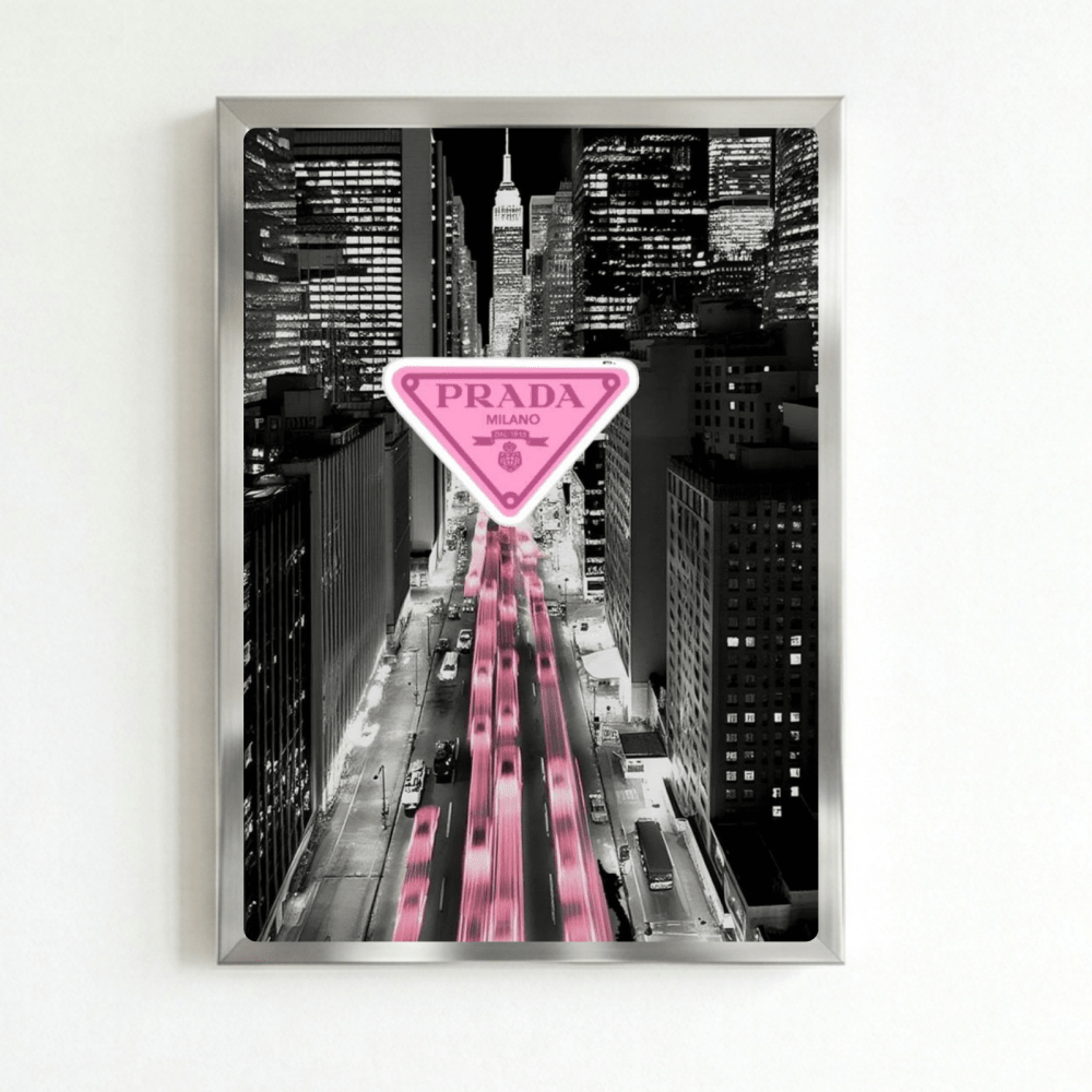 Luxury brand - Vibes DistrictLuxury brand poster SilverVibes District