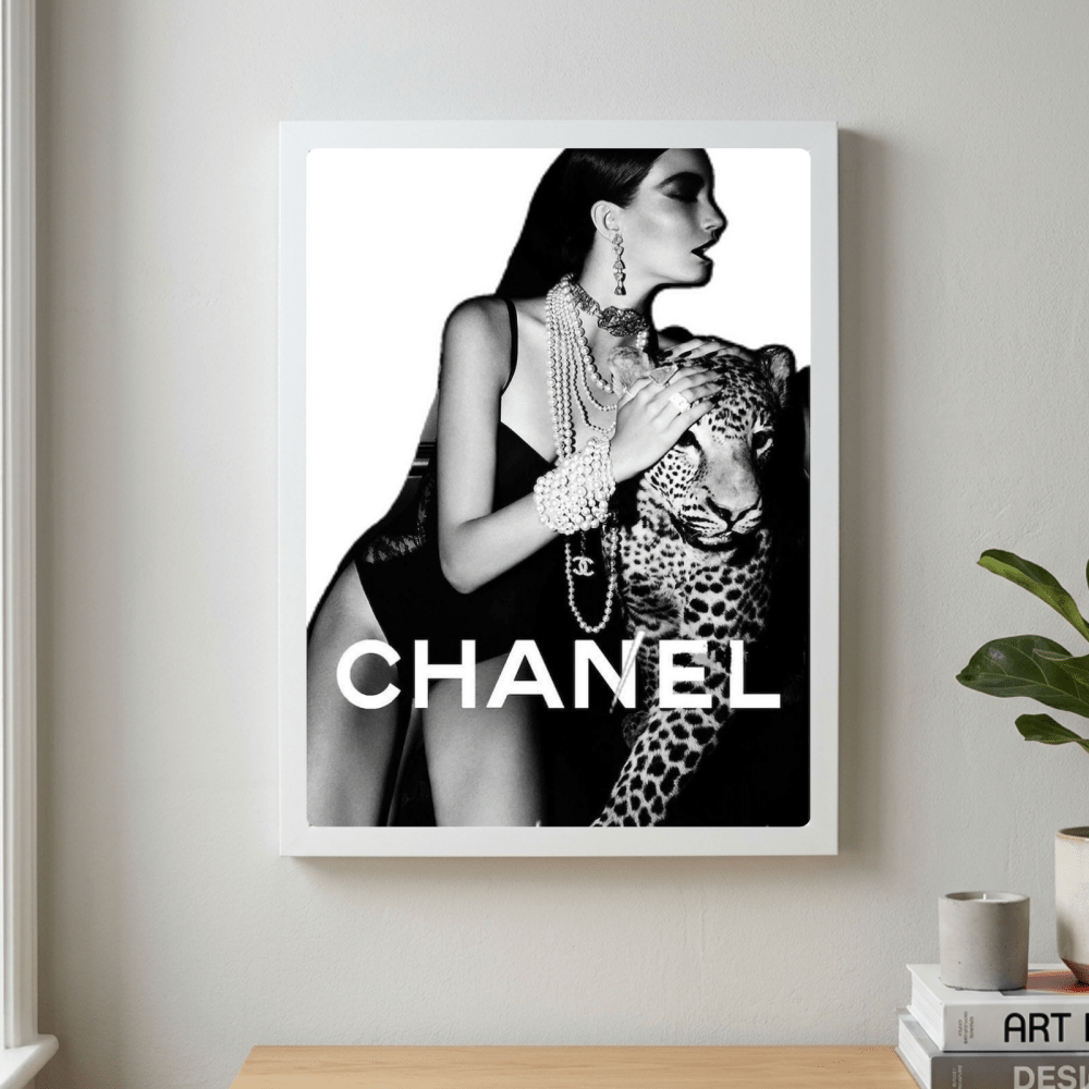 Luxury brand - Vibes DistrictLuxury brand poster GoldVibes District