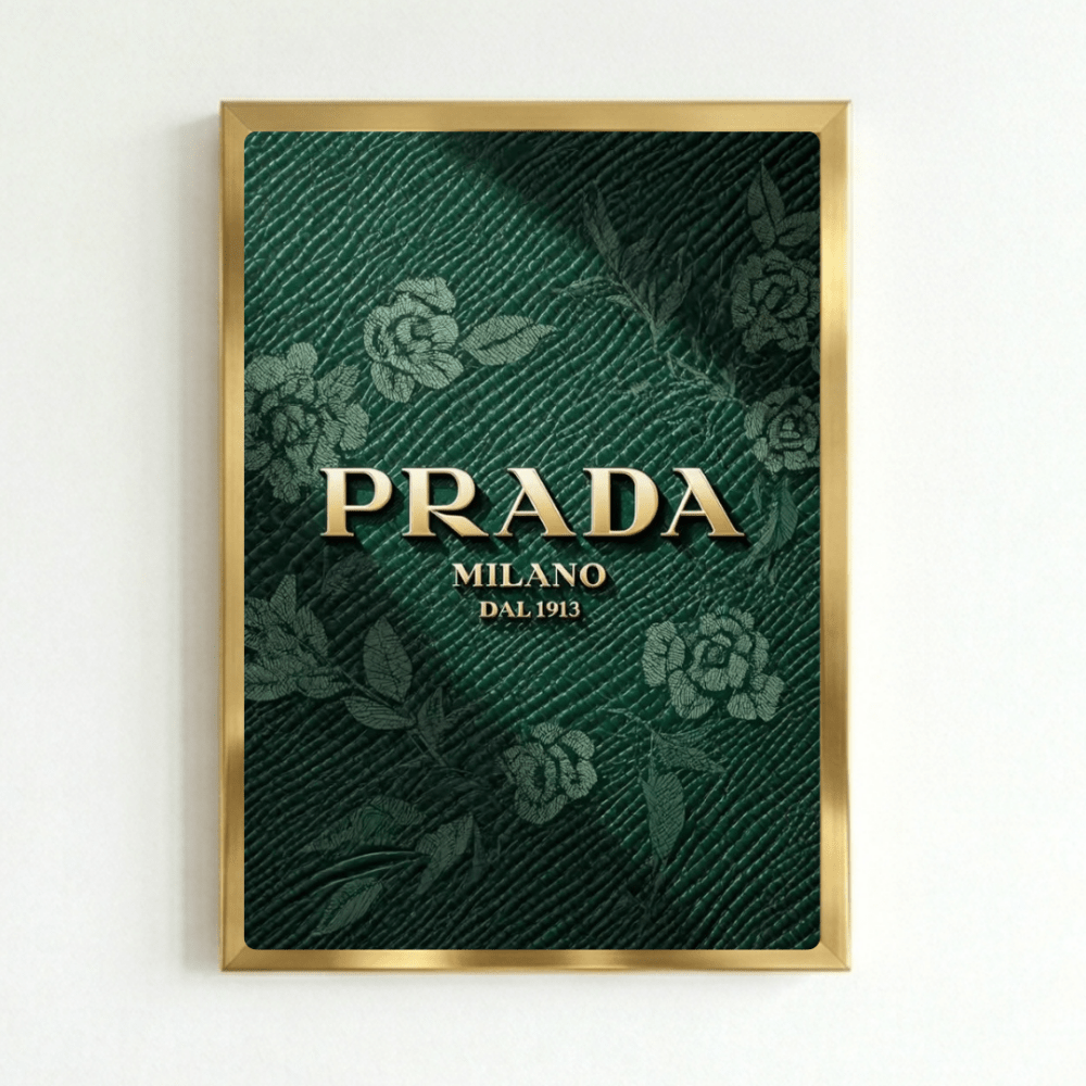 Luxury brand - Vibes DistrictLuxury brand poster GoldVibes District