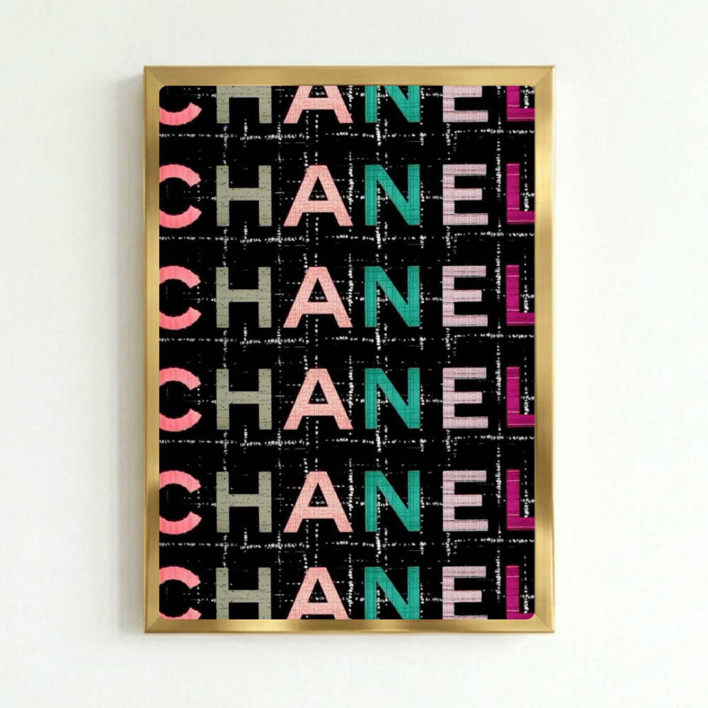 Luxury brand - Vibes DistrictLuxury brand poster NeroVibes District