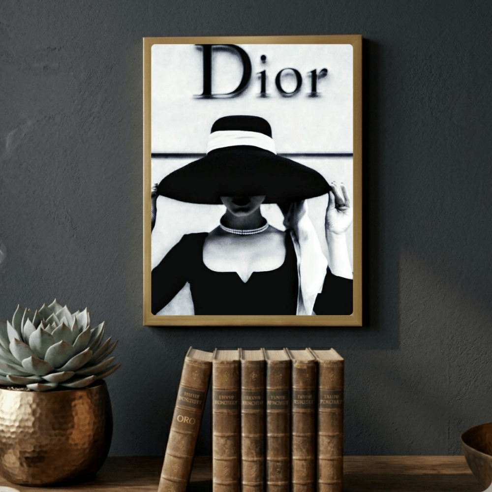 Luxury brand - Vibes DistrictLuxury brand poster GoldVibes District