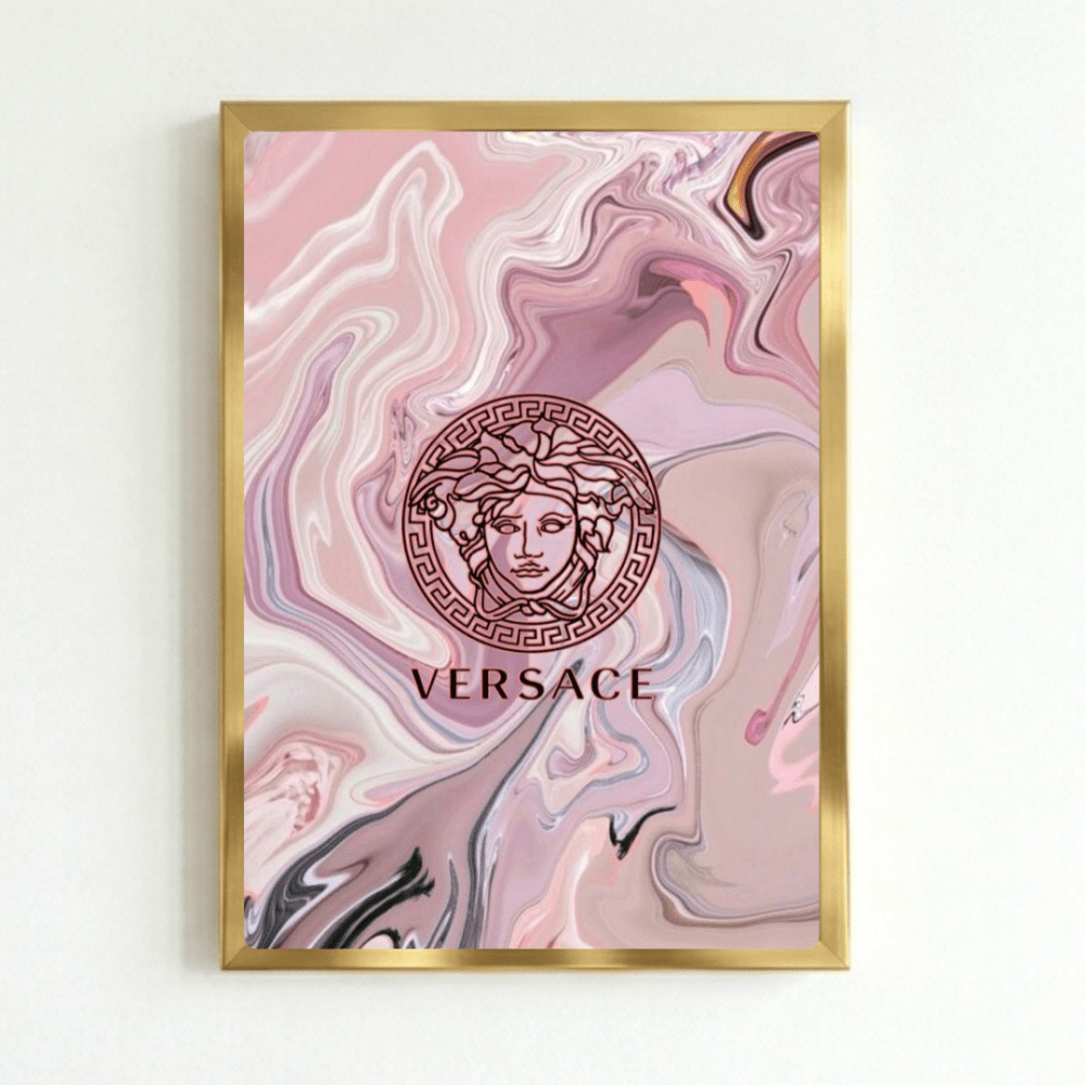 Luxury brand - Vibes DistrictLuxury brand poster GoldVibes District