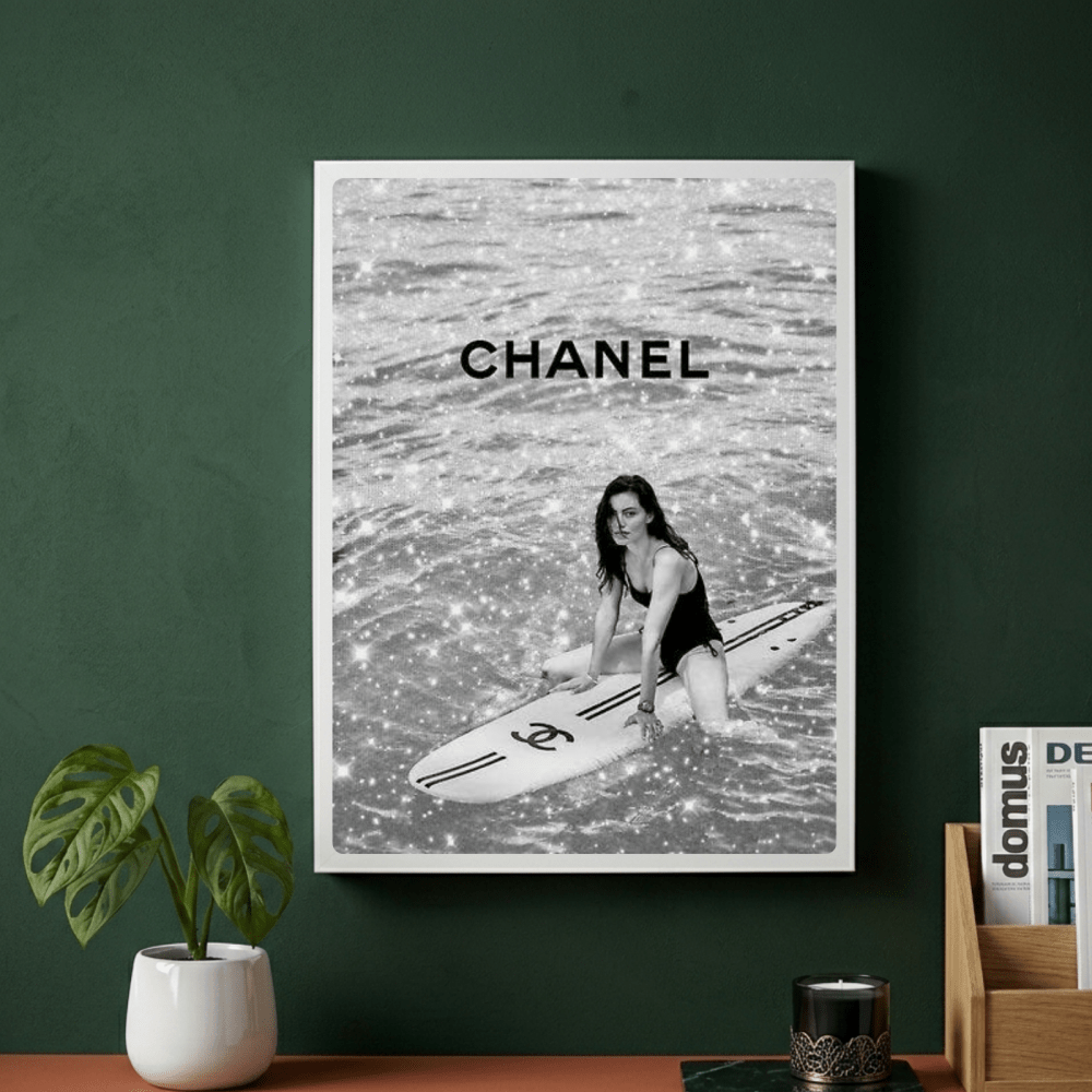 Luxury brand - Vibes DistrictLuxury brand poster GoldVibes District