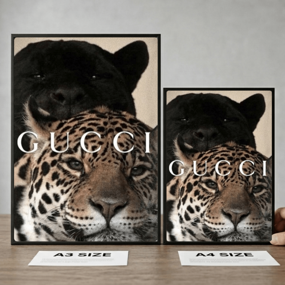Luxury brand - Vibes DistrictLuxury brand poster GoldVibes District