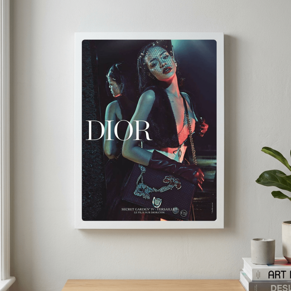 Luxury brand - Vibes DistrictLuxury brand poster GoldVibes District