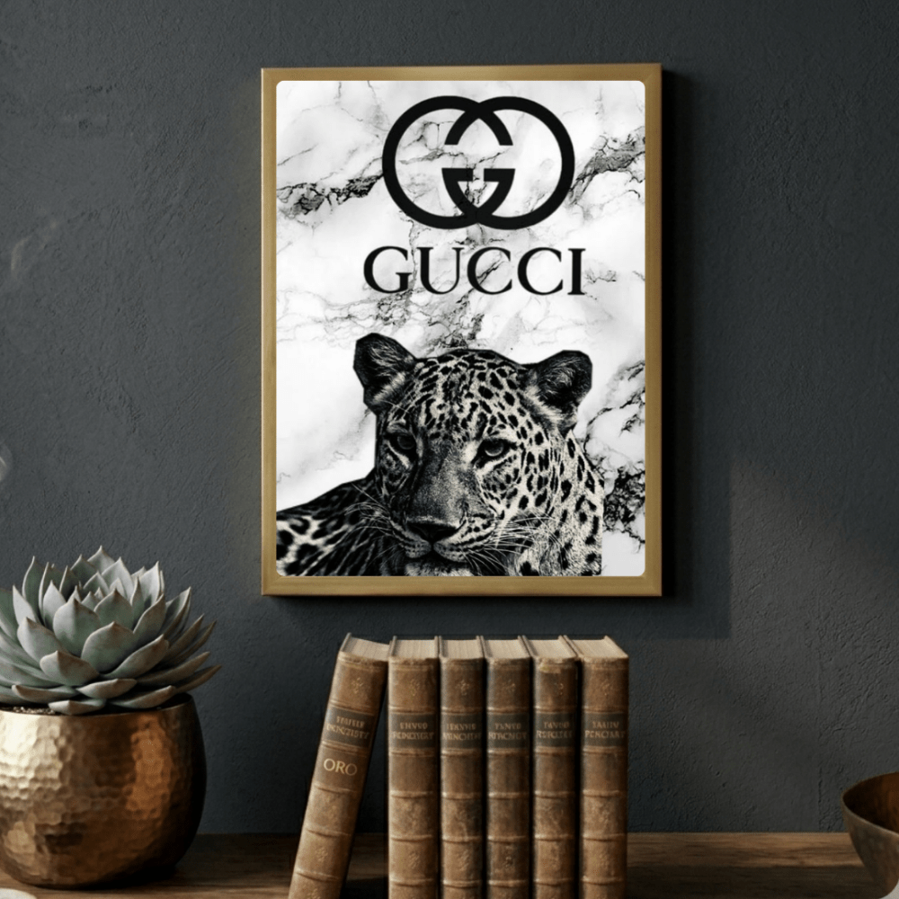 Luxury brand - Vibes DistrictLuxury brand poster GoldVibes District