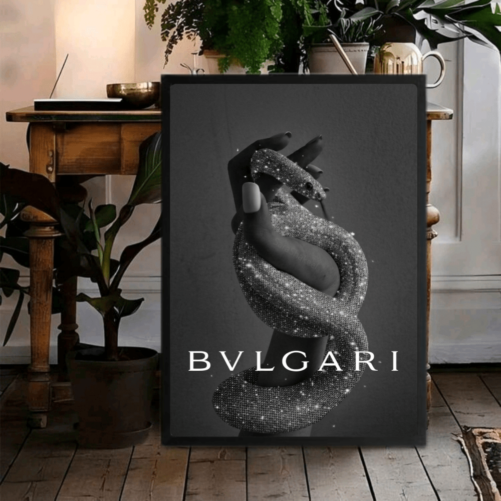 Luxury brand - Vibes DistrictLuxury brand poster GoldVibes District