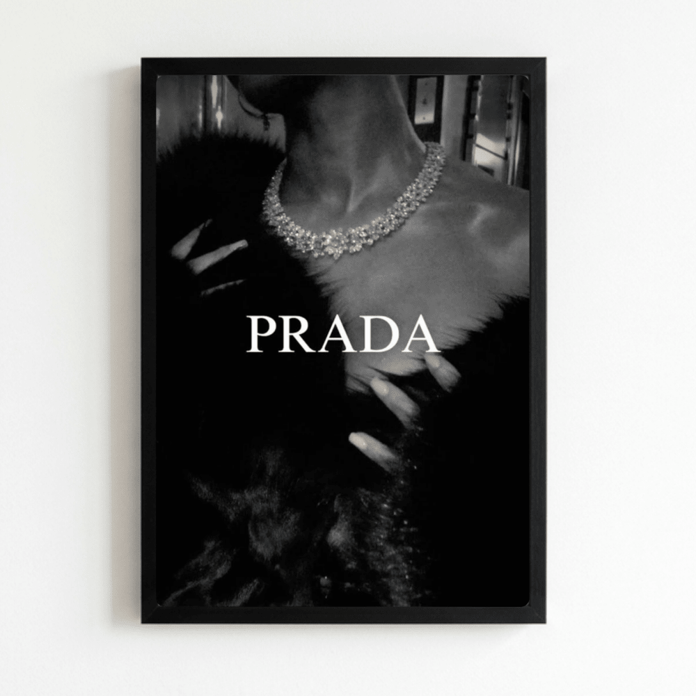 Luxury brand - Vibes DistrictLuxury brand poster NeroVibes District