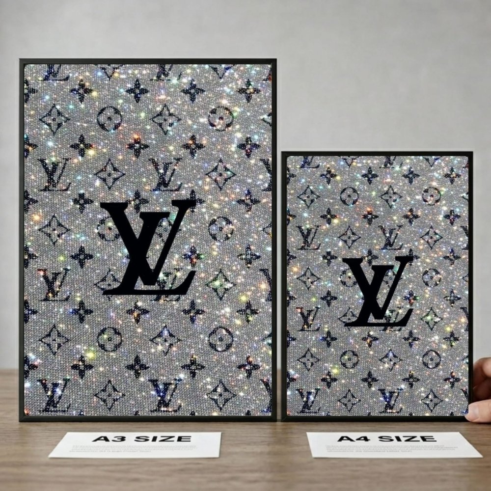 Luxury brand - Vibes DistrictLuxury brand poster GoldVibes District
