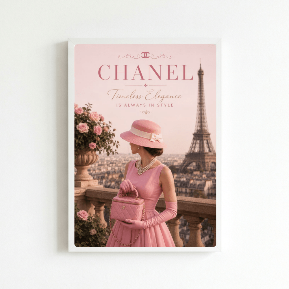 Luxury brand - Vibes DistrictLuxury brand poster BiancoVibes District