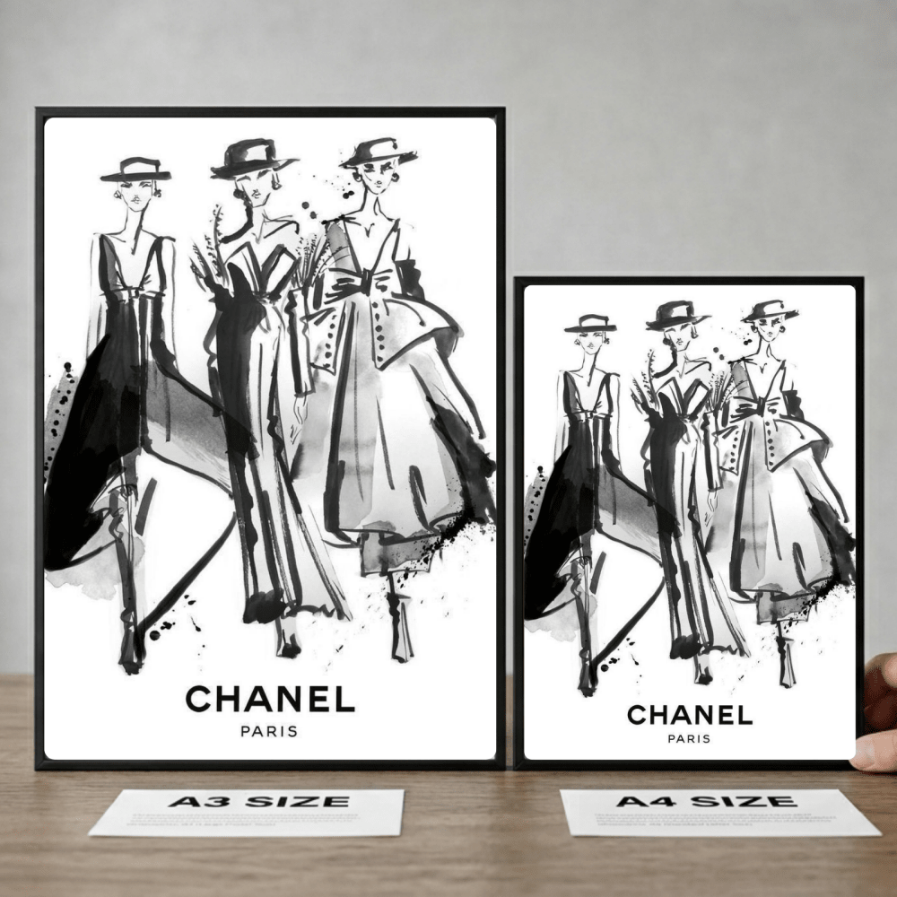 Luxury brand - Vibes DistrictLuxury brand poster GoldVibes District