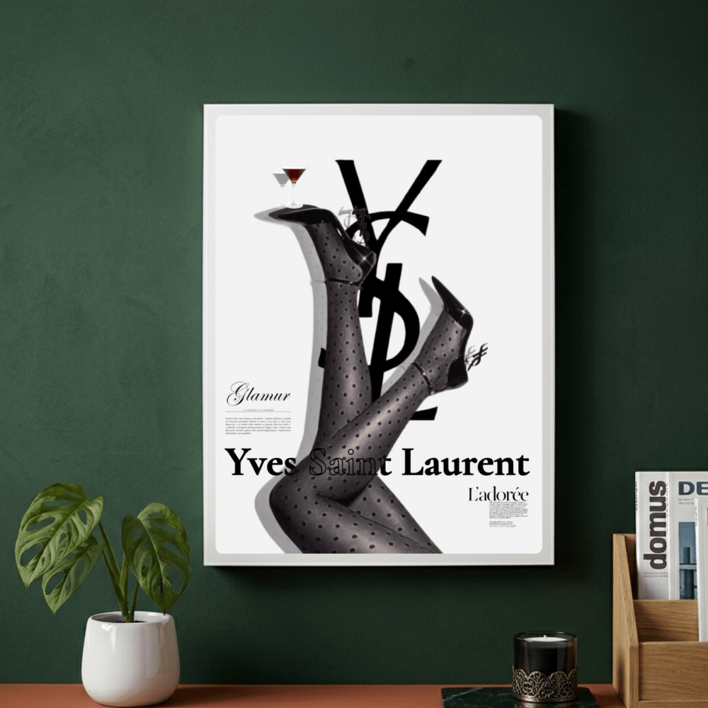 Luxury brand - Vibes DistrictLuxury brand poster GoldVibes District