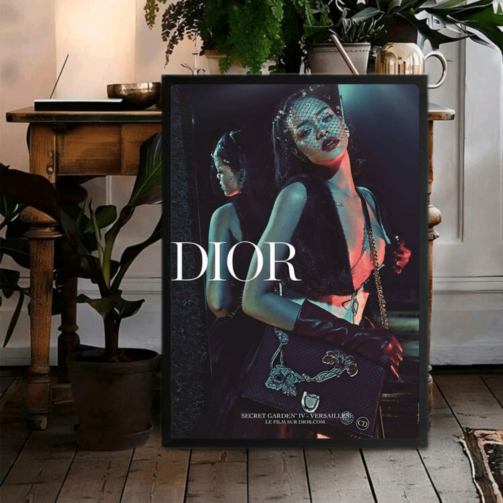 Luxury brand - Vibes DistrictLuxury brand poster GoldVibes District