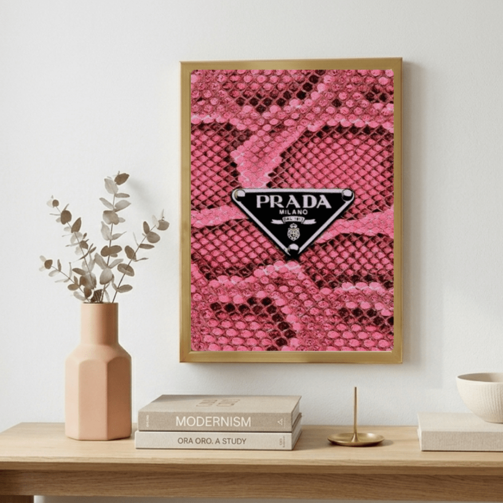 Luxury brand - Vibes DistrictLuxury brand poster GoldVibes District