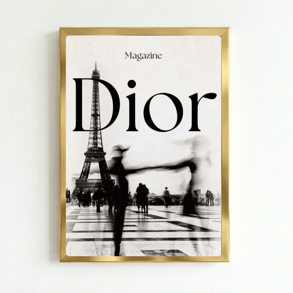 Luxury brand - Vibes DistrictLuxury brand poster GoldVibes District