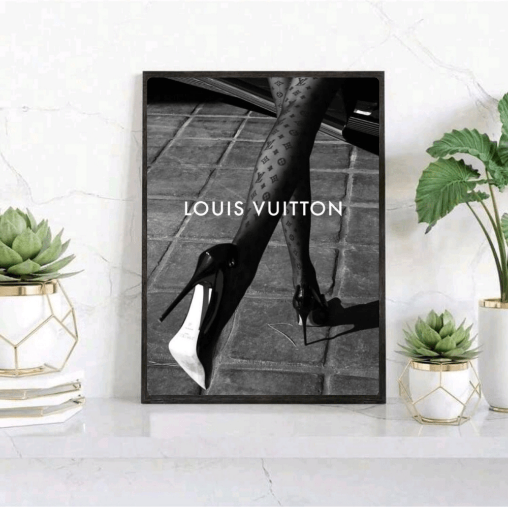 Luxury brand - Vibes DistrictLuxury brand poster GoldVibes District