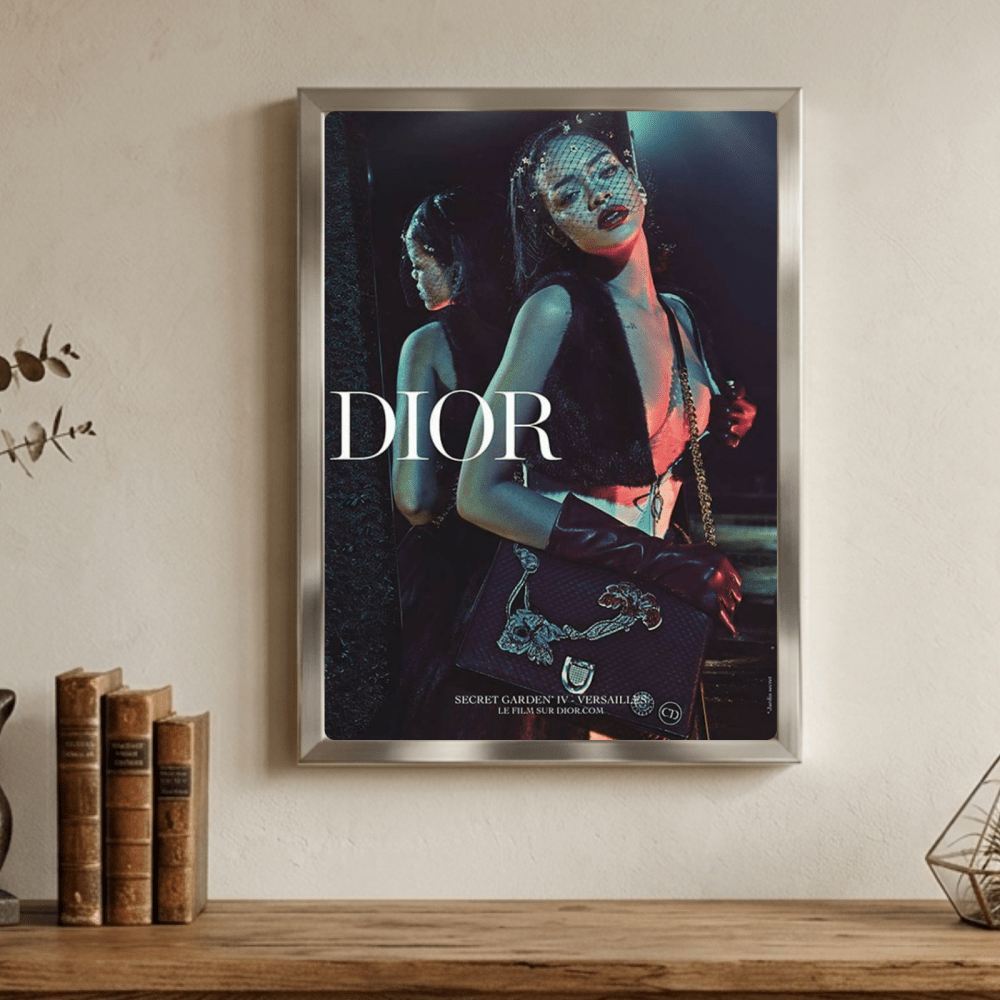 Luxury brand - Vibes DistrictLuxury brand poster GoldVibes District