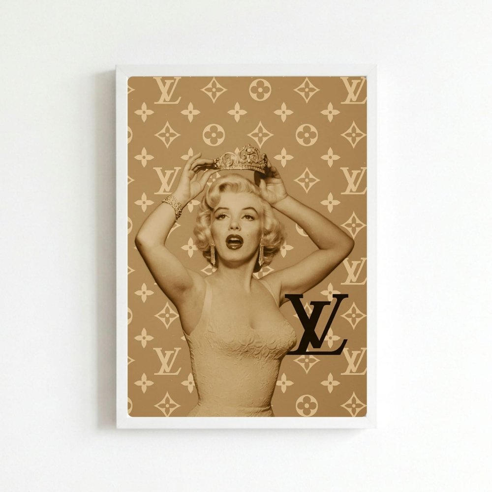 Luxury brand - Vibes DistrictLuxury brand poster BiancoVibes District