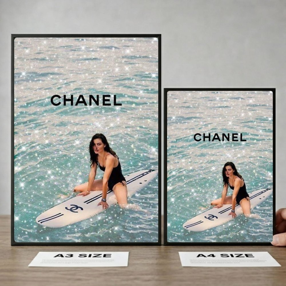 Luxury brand - Vibes DistrictLuxury brand poster GoldVibes District