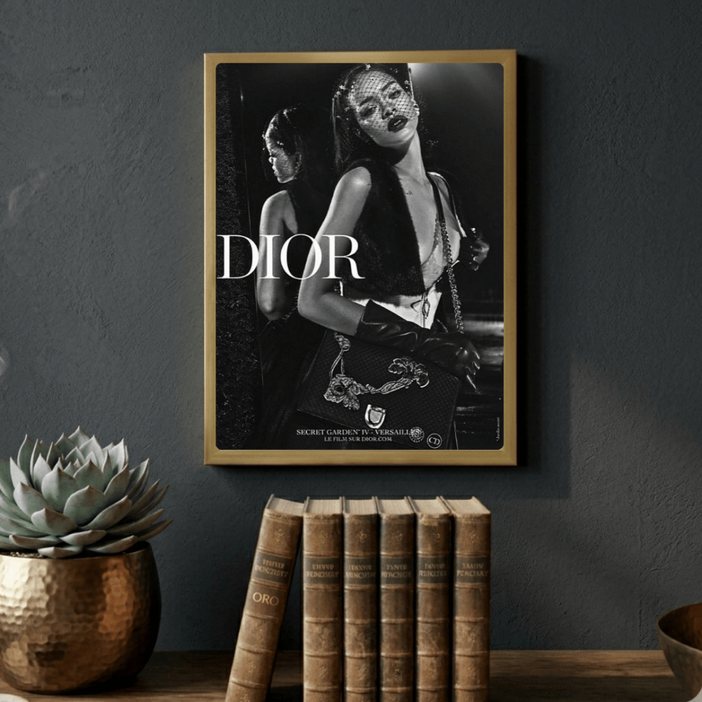 Luxury brand - Vibes DistrictLuxury brand poster NeroVibes District