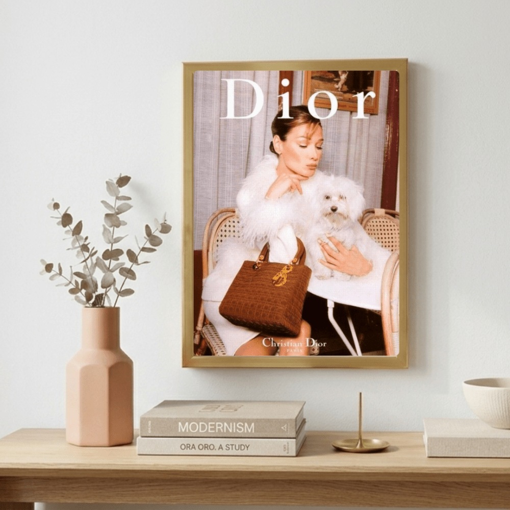 Luxury brand - Vibes DistrictLuxury brand poster GoldVibes District