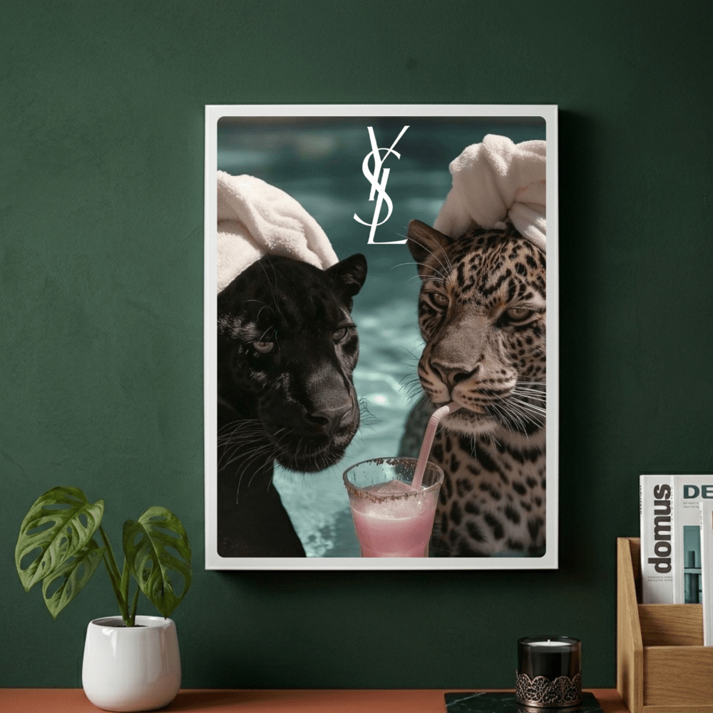 Luxury brand - Vibes DistrictLuxury brand poster GoldVibes District