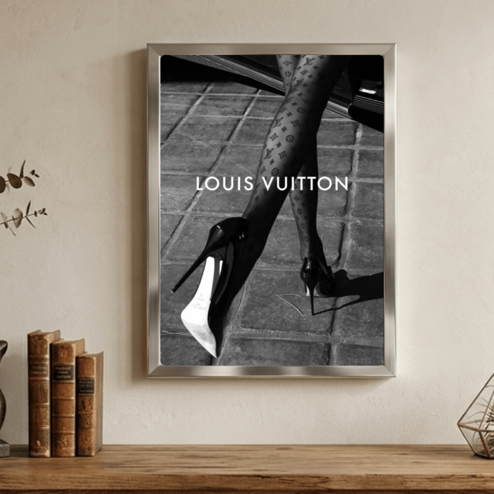 Luxury brand - Vibes DistrictLuxury brand poster GoldVibes District