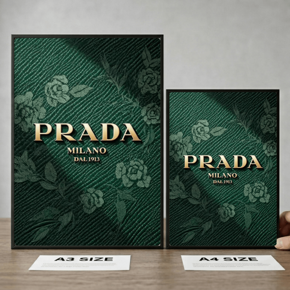 Luxury brand - Vibes DistrictLuxury brand poster GoldVibes District