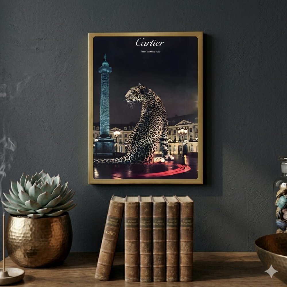 Luxury brand - Vibes DistrictLuxury brand poster GoldVibes District
