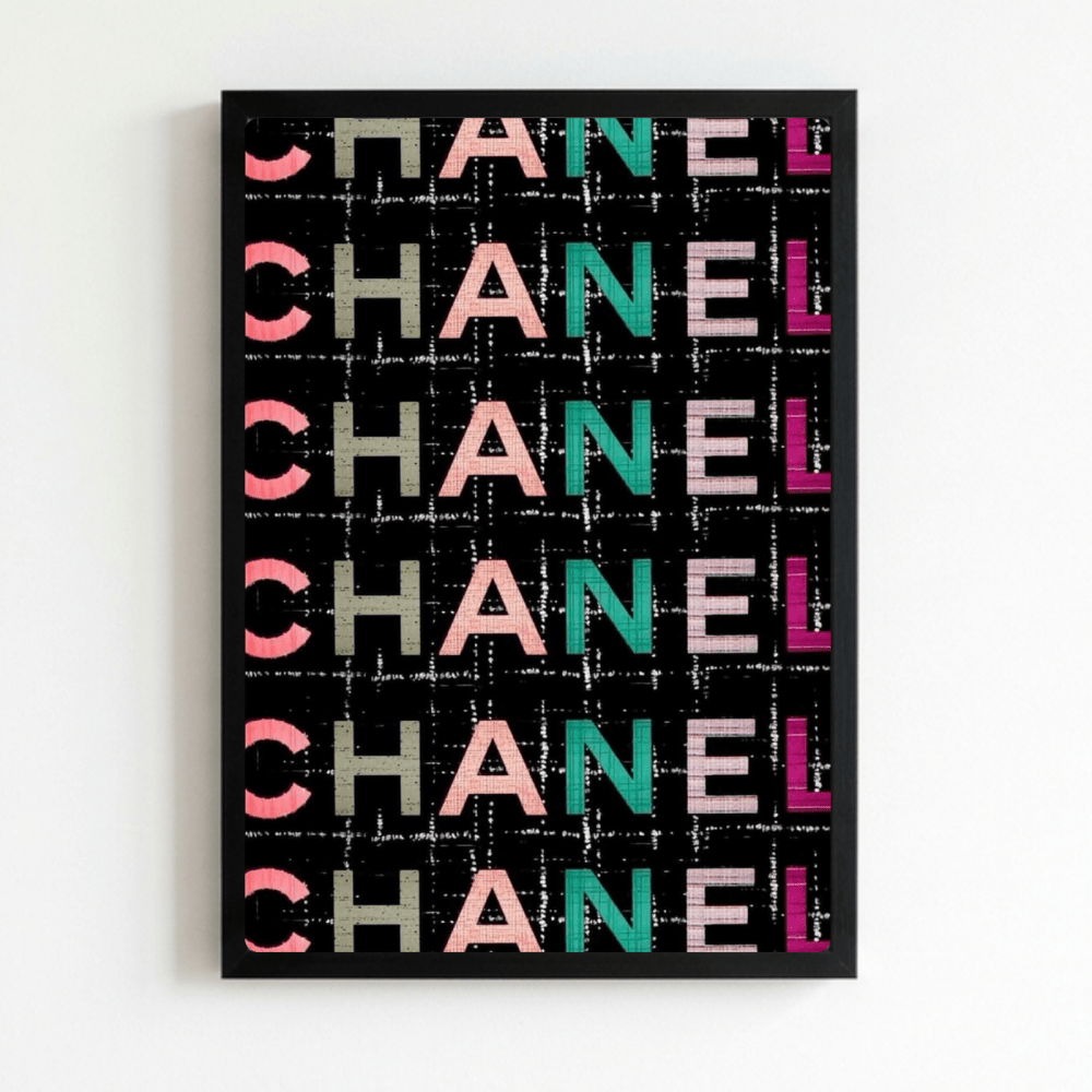 Luxury brand - Vibes DistrictLuxury brand poster NeroVibes District