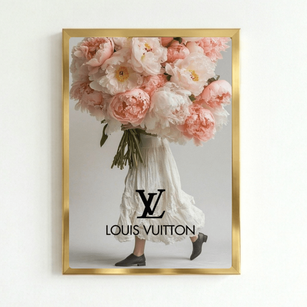 Luxury brand - Vibes DistrictLuxury brand poster GoldVibes District