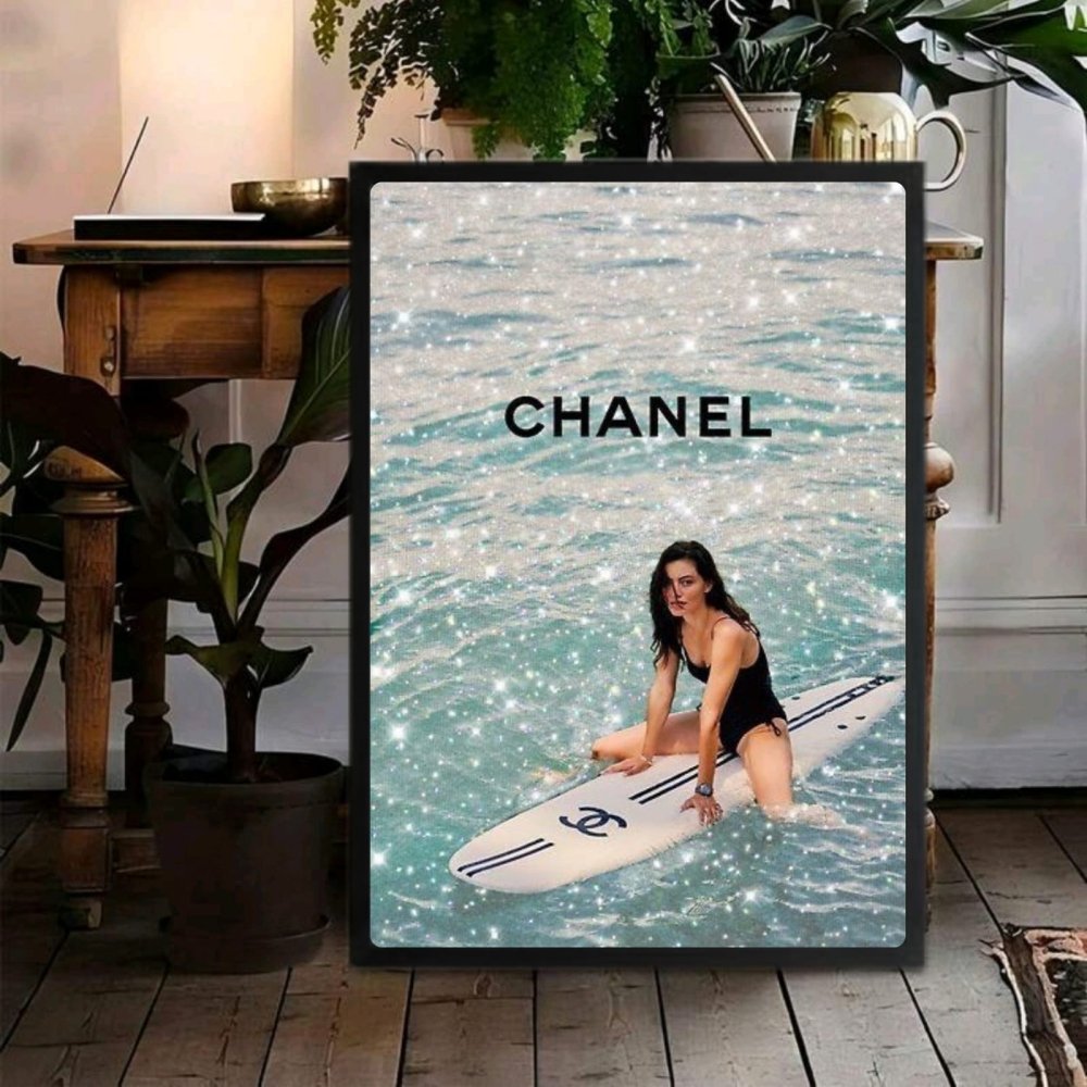 Luxury brand - Vibes DistrictLuxury brand poster GoldVibes District