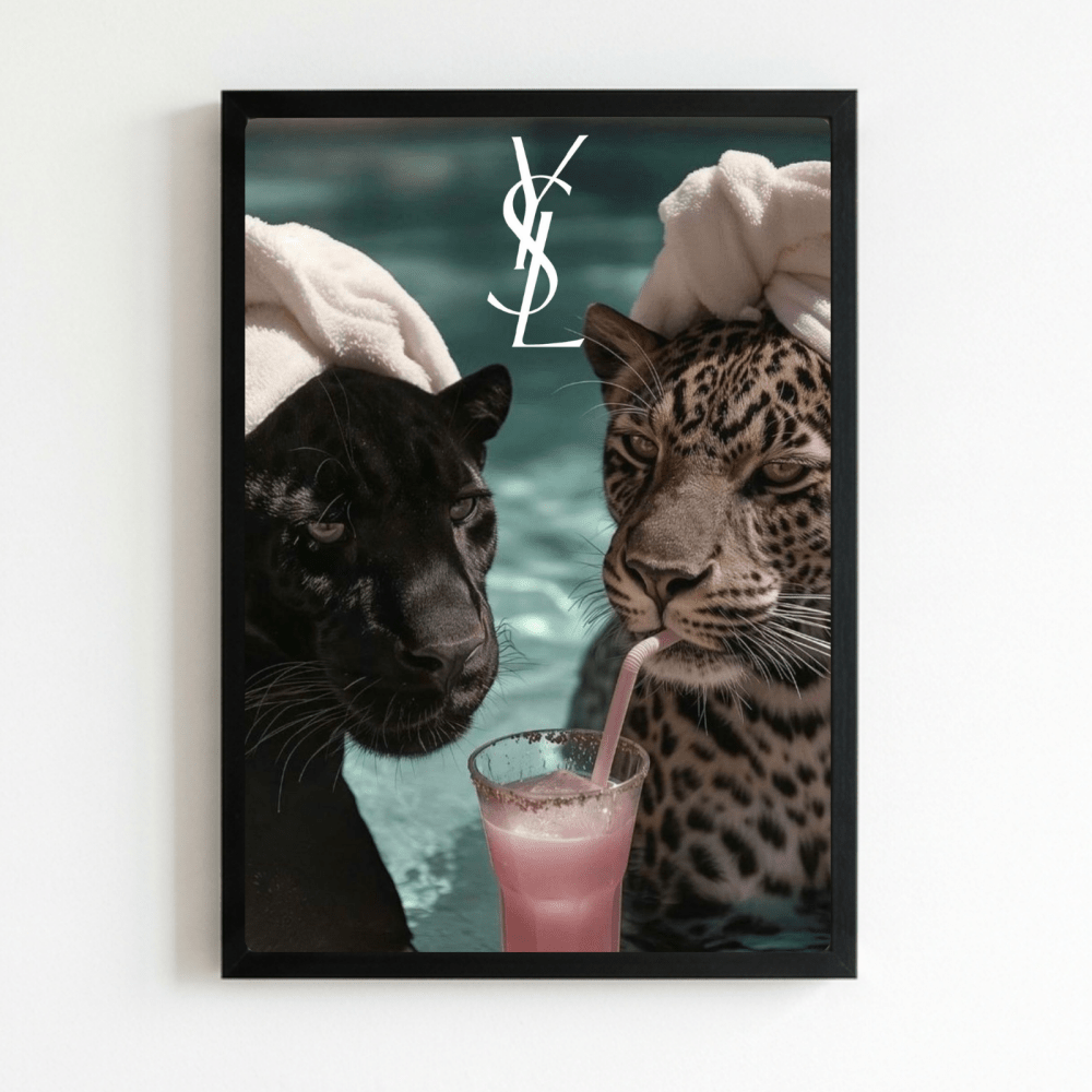 Luxury brand - Vibes DistrictLuxury brand poster NeroVibes District