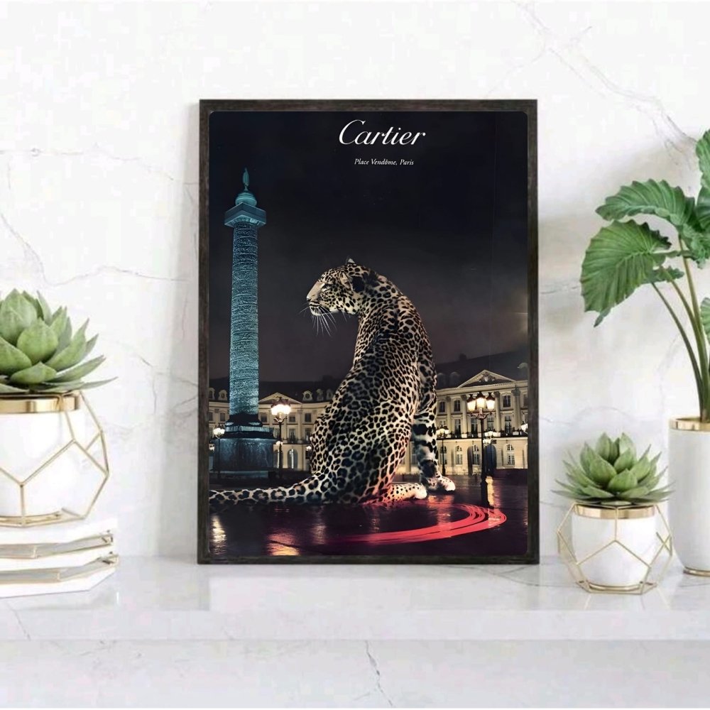 Luxury brand - Vibes DistrictLuxury brand poster GoldVibes District