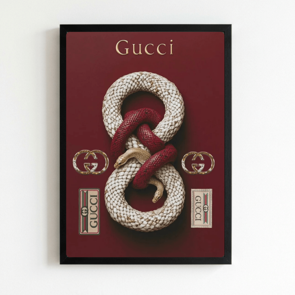 Luxury brand - Vibes DistrictLuxury brand poster NeroVibes District