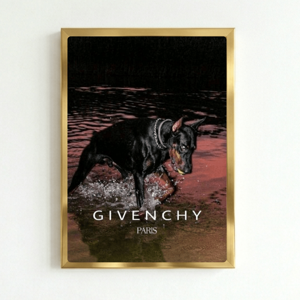 Luxury brand - Vibes DistrictLuxury brand poster GoldVibes District