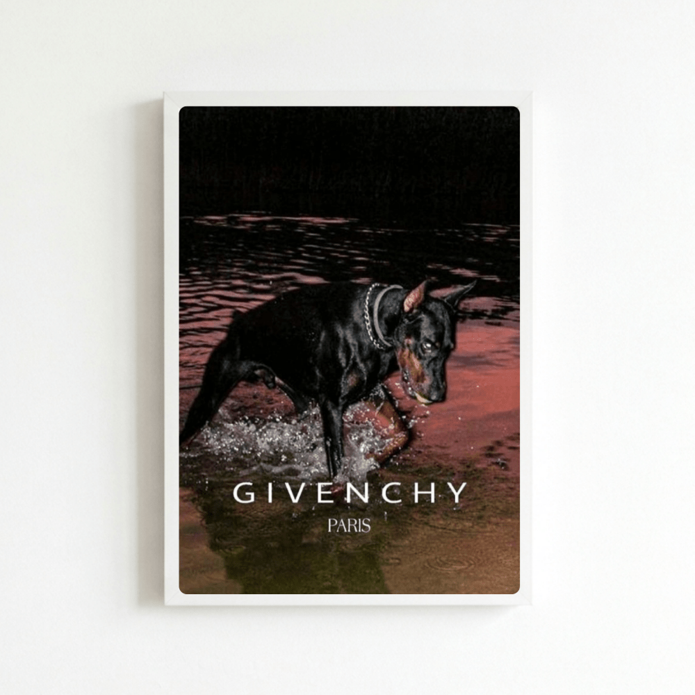 Luxury brand - Vibes DistrictLuxury brand poster BiancoVibes District