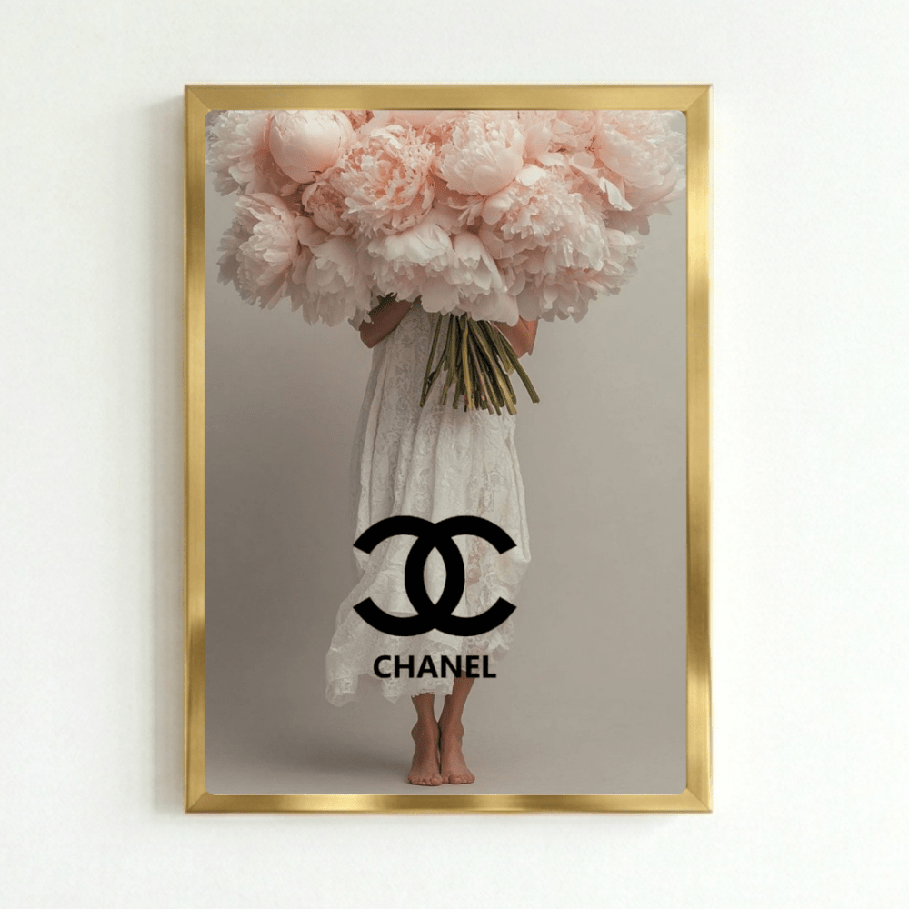 Luxury brand - Vibes DistrictLuxury brand poster GoldVibes District